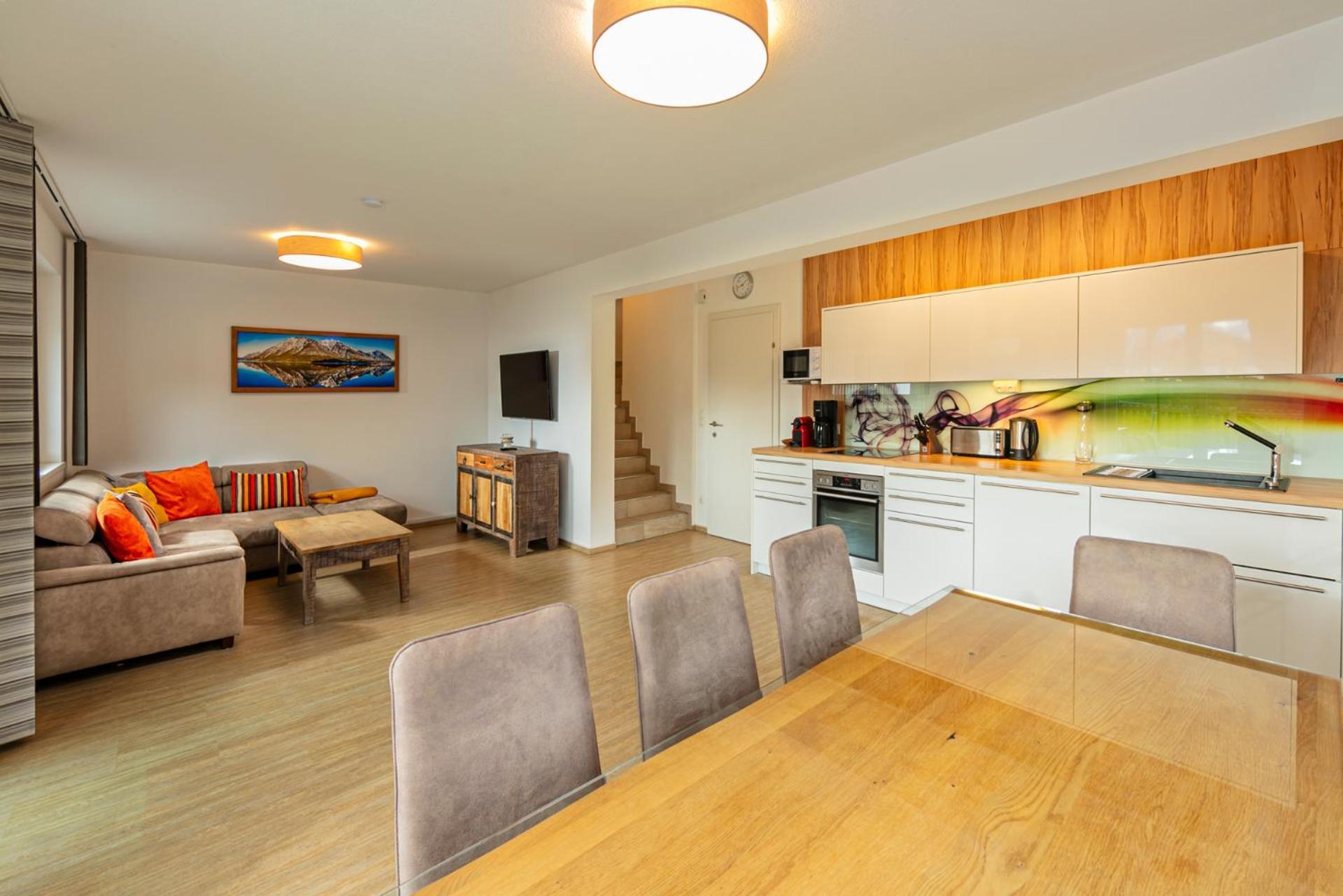 H21 - Modernes Ferienhaus 145Qm, 4Sz, Wellnessbereich Mit Sauna Und Dachterrasse Mit Panoramablick, Kuehlen Und Heizen Mit Geothermie Fugen Bagian luar foto